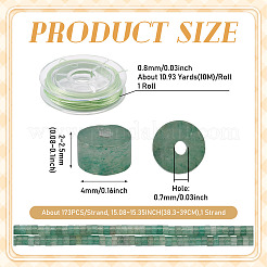 1 Strand Natural Green Aventurine Beads Strands&nbsp;G-TA0002-96