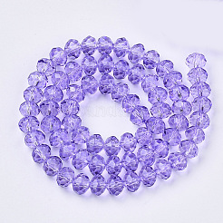 Baking Paint Glass Beads Strands&nbsp;EGLA-Q120-E-B01