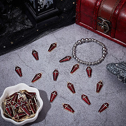 56pcs 2 Colors Halloween Theme Alloy Enamel Pendants&nbsp;ENAM-ME0001-41