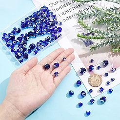 120Pcs 4 Style Handmade Lampwork Beads&nbsp;LAMP-NB0001-68