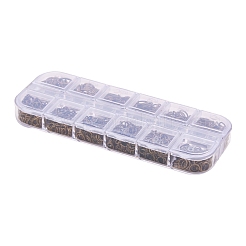 1 Box Iron Open Jump Rings&nbsp;IFIN-X0005-AB-NF-B