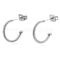 Non-Tarnish 316 Surgical Stainless Steel Stud Earrings&nbsp;EJEW-N097-054P