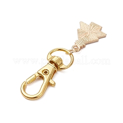 5Pcs Christmas Theme Alloy Enamel Pendant Decoration&nbsp;HJEW-JM02274