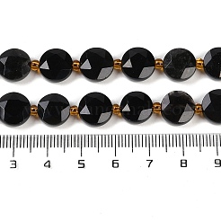 Natural Obsidian Beads Strands&nbsp;G-C116-A26-01