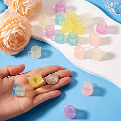 20Pcs 5 Colors Resin Cup Mini Model&nbsp;RESI-TA0005-73