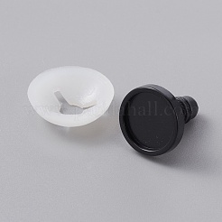 Craft Plastic Doll Eyes Stuffed Toy Eyes&nbsp;DIY-WH0325-86C