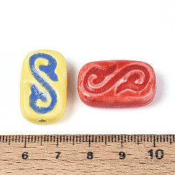 Handmade Porcelain Ceramic Beads&nbsp;PORC-T134-27M