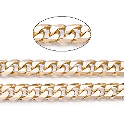 Aluminum Faceted Curb Chains&nbsp;CHA-N003-49KCG