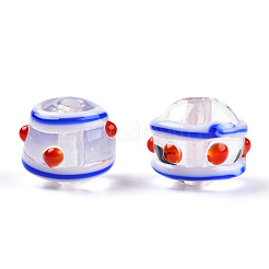 Handmade Bumpy Lampwork Beads&nbsp;LAMP-N029-020-C02