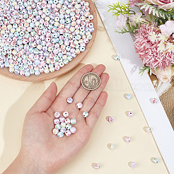 600Pcs Craft Acrylic Beads&nbsp;SACR-PA0001-34