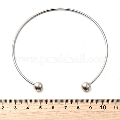 1.8MM 201 Stainless Steel Cuff Bangle Making&nbsp;BJEW-Z144-01P-02
