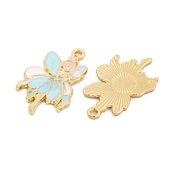 Rack Plating Alloy Enamel Pendants&nbsp;FIND-A040-08E-02G