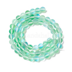 Synthetic Moonstone Beads Strands&nbsp;G-E573-01A-17