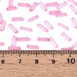 Glass Bugle Beads&nbsp;SEED-N007-28J