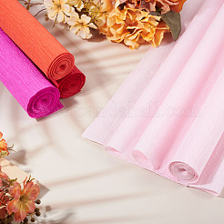 4 Rolls 4 Colors Crepe Paper Rolls&nbsp;DIY-TA0013-18A