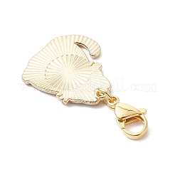 Alloy Enamel Pendant Decorations&nbsp;HJEW-JM02938-04