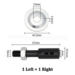 2 Bags 2 Styles Steel Spindle Adapters&nbsp;FIND-AR0006-44