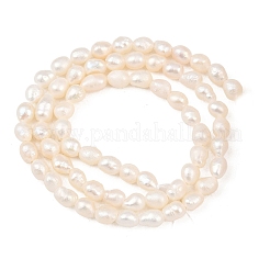 Natural Cultured Freshwater Pearl Beads Strands&nbsp;PEAR-F020-25