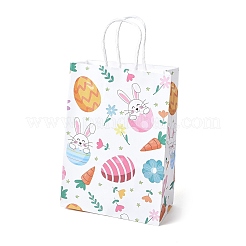 Easter Rectangle Kraft Paper Handbags&nbsp;CARB-U002-01A