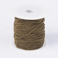 Iron Twisted Chains Curb Chains&nbsp;CHS001Y-AB