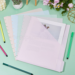 5Pcs PP Plastic Notebook Index Divider Sheets&nbsp;AJEW-WH0609-083A