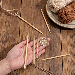 3Pcs Wood Knitting Needles&nbsp;DIY-WH0698-125