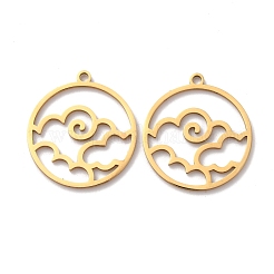 201 Stainless Steel Pendants&nbsp;STAS-WH0027-42G