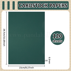 Rectangle Cardstock Paper&nbsp;OFST-WH0004-184C