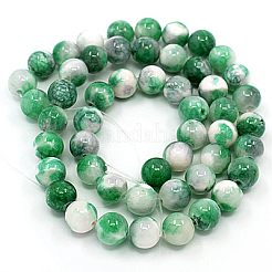 Natural Persian Jade Beads Strands&nbsp;X-G-D434-6mm-28