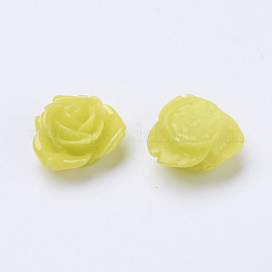 Mixed Resin Flower Cabochons&nbsp;X-CRES-B3434-M