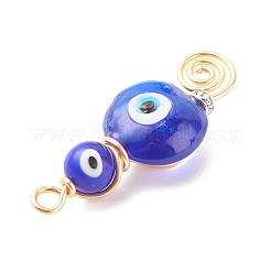 Handmade Lampwork Evil Eye Pendants&nbsp;PALLOY-JF01518
