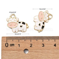 Alloy Enamel Pendants&nbsp;X-ENAM-S119-005A
