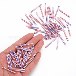 Glass Bugle Beads&nbsp;SEED-S051-A-001
