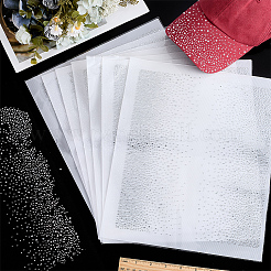 14Pcs Glass Rhinestone HTV Transfer Vinyl Sheets&nbsp;DIY-FG0010-29E