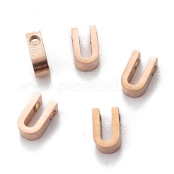 Ion Plating(IP) 304 Stainless Steel Charms&nbsp;STAS-K216-41U-RG