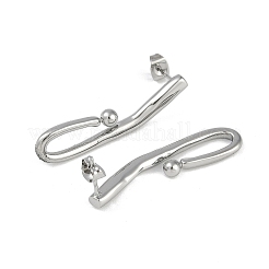 304 Stainless Steel Stud Earrings&nbsp;EJEW-Z075-07P