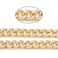 Aluminum Grooved Curb Chains&nbsp;CHA-N003-29KCG