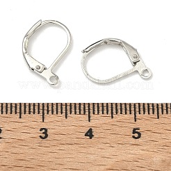 Brass Leverback Earring Finding&nbsp;KK-G557-36P