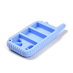 Interphone Shape Silicone Teether Boys Girls Baby Molar Teether Chew Toys&nbsp;LS-SIL-P005-A03