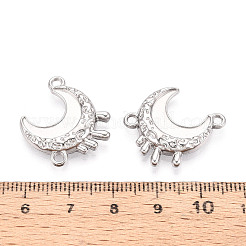 304 Stainless Steel Connector Cabochon Settings&nbsp;STAS-N114-48P