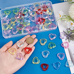 11 Colors Transparent Acylic Bead Frame&nbsp;MACR-PH0001-90