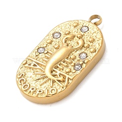 304 Stainless Steel Pendants&nbsp;LS-STAS-F349-03G-11