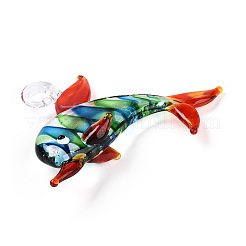 Handmade Lampwork Big Pendants&nbsp;LAMP-T023-14A
