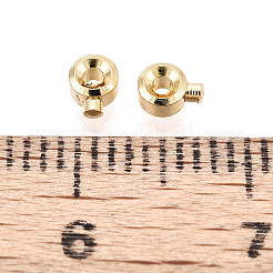 Brass Crimp Beads&nbsp;KK-N259-07