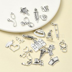 20Pcs 20 Style Tibetan Style Zinc Alloy Pendants&nbsp;TIBEP-YW0001-72