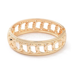 Alloy Wide Hinged Bangles&nbsp;BJEW-C058-03B-G
