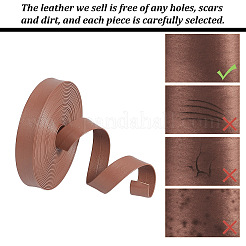 5M Flat PU Imitation Leather Cord&nbsp;LC-WH0009-09B