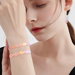300Pcs Luminous Acrylic Beads&nbsp;MACR-PA0001-24