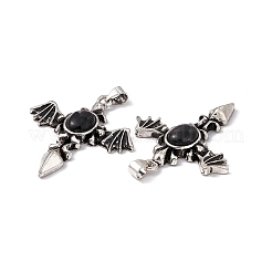 Natural Hypersthene Pendants&nbsp;KK-A173-05AS-06