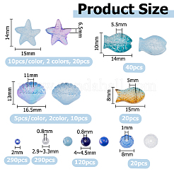 DIY Glass Beads Kits&nbsp;DIY-HS0001-74